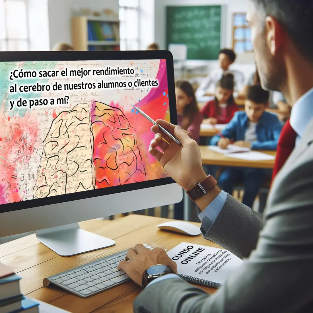 Curso online: ¿Cómo mejorar el rendimiento intelectual y creativo a niños/adolescentes y de paso a mí?