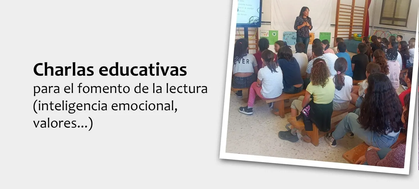 Charlas educativas para el fomento de la lectura