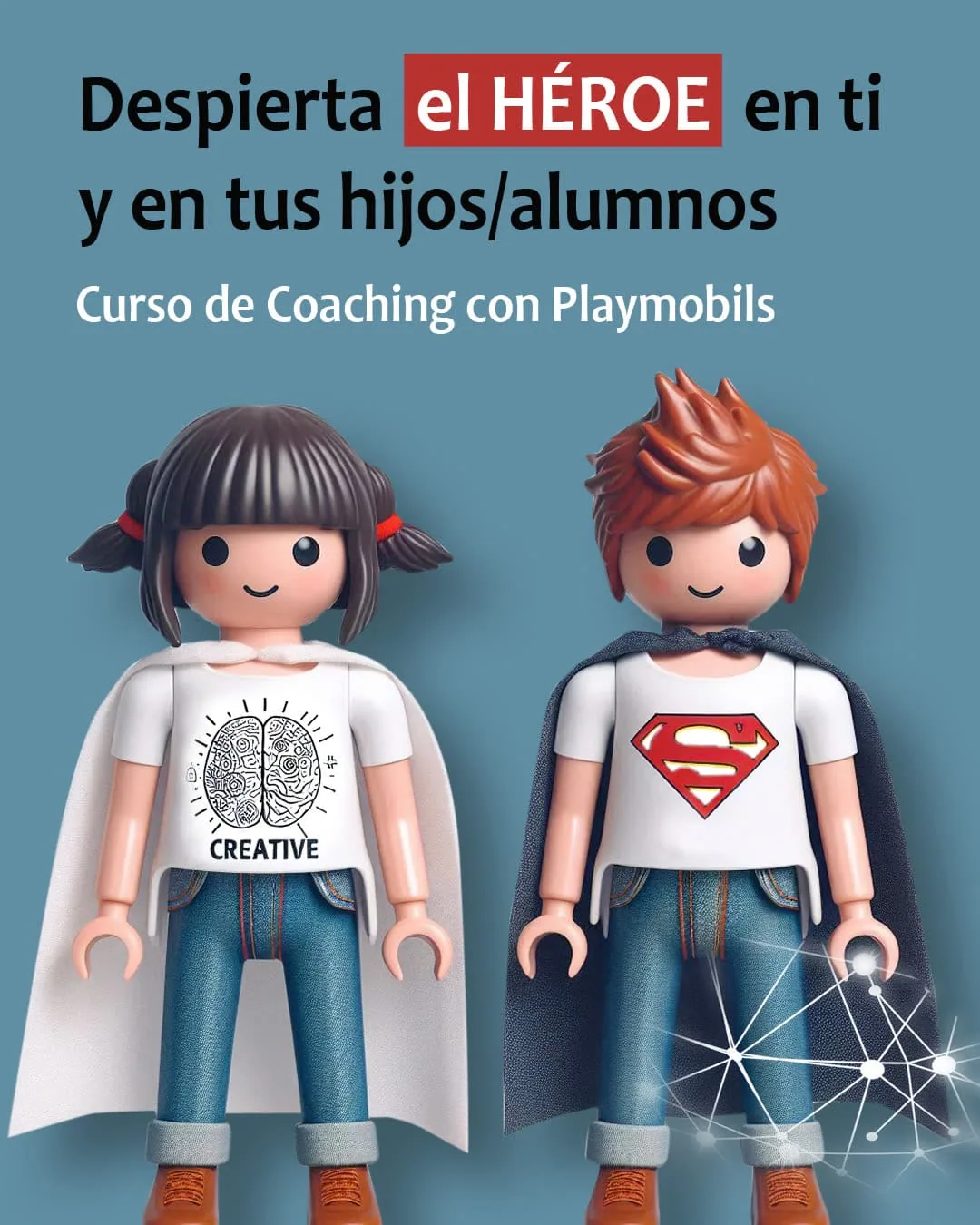 Curso online de Coaching con Playmobil: Despierta el HÉROE en ti y en tus hijos/alumnos