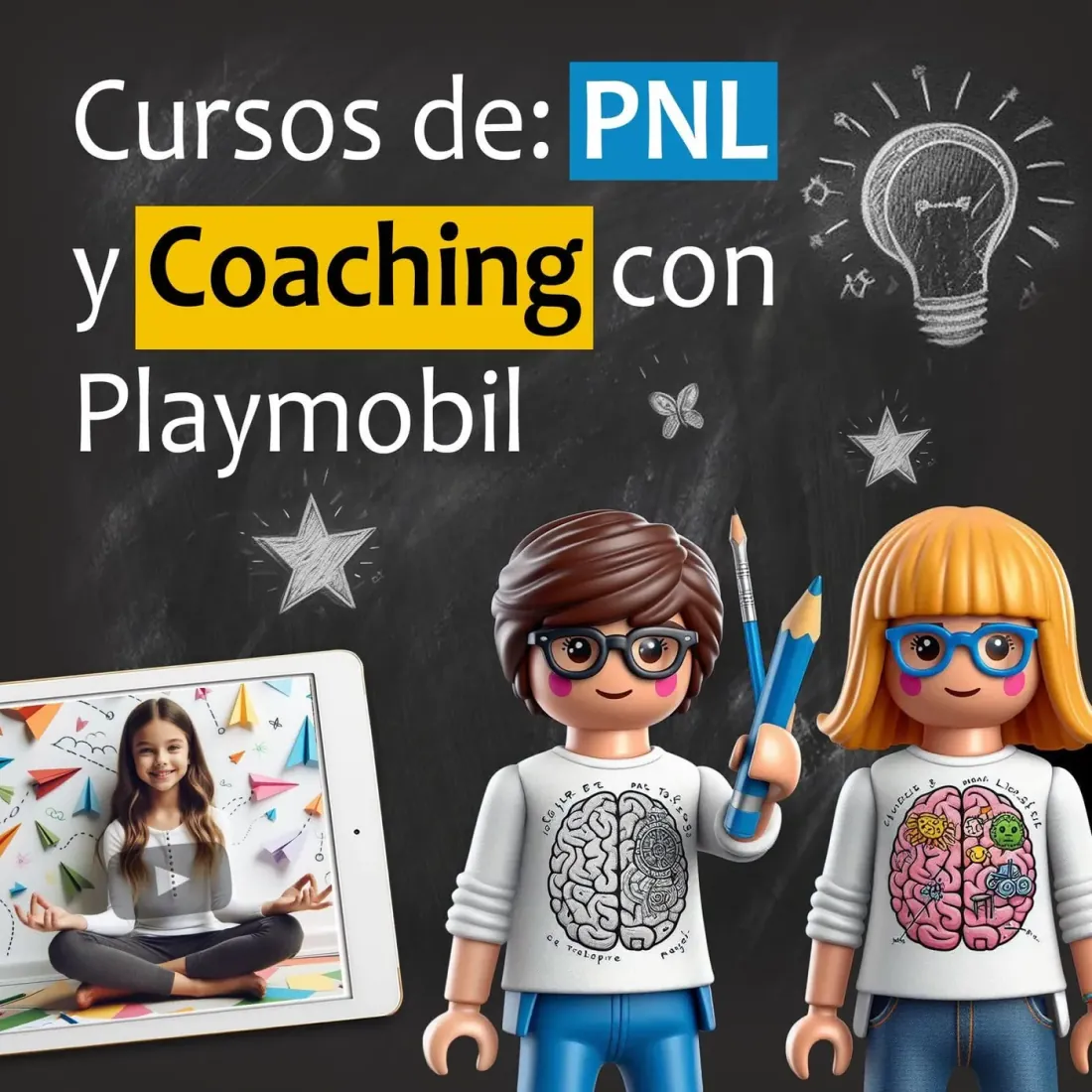 Cursos de PNL y Coaching con Playmobil