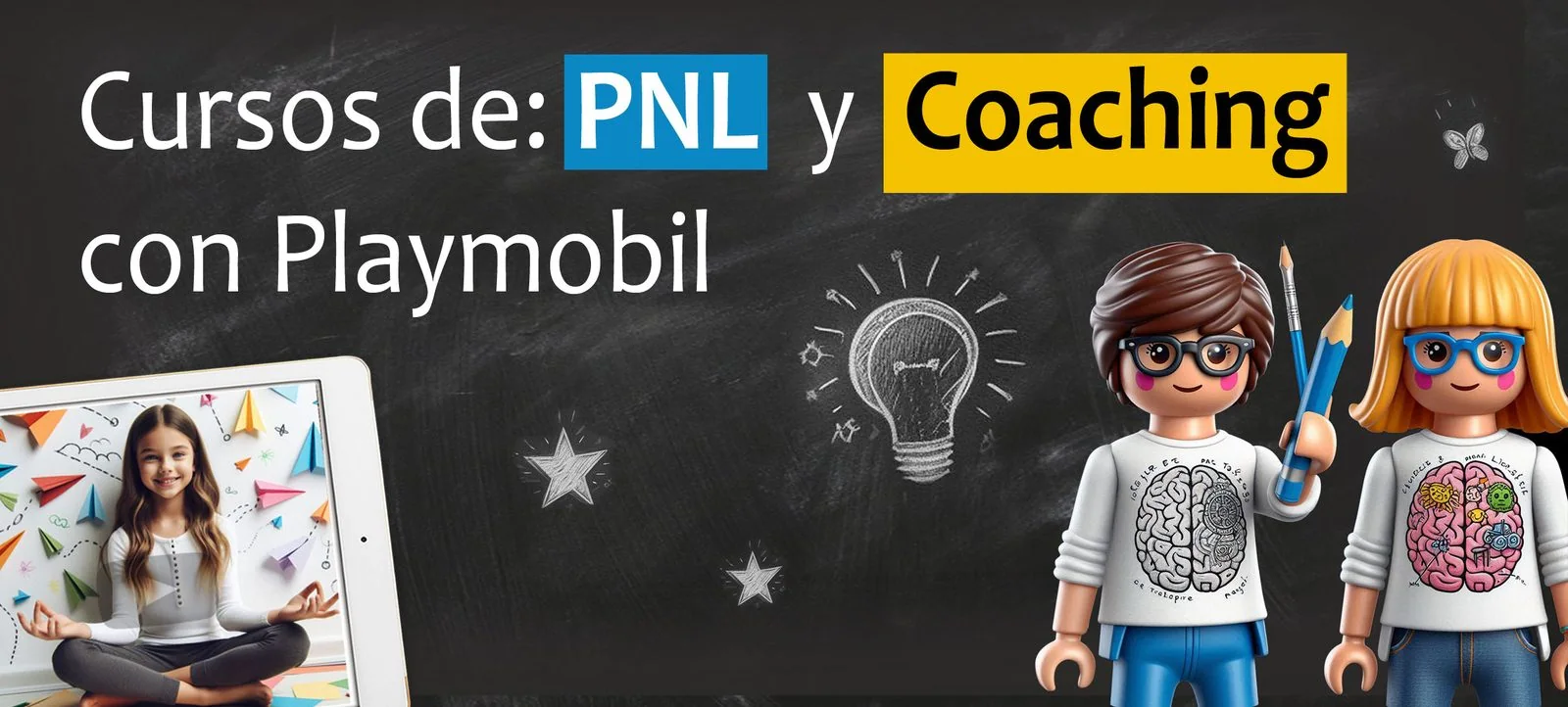 Cursos de PNL y Coaching con Playmobil