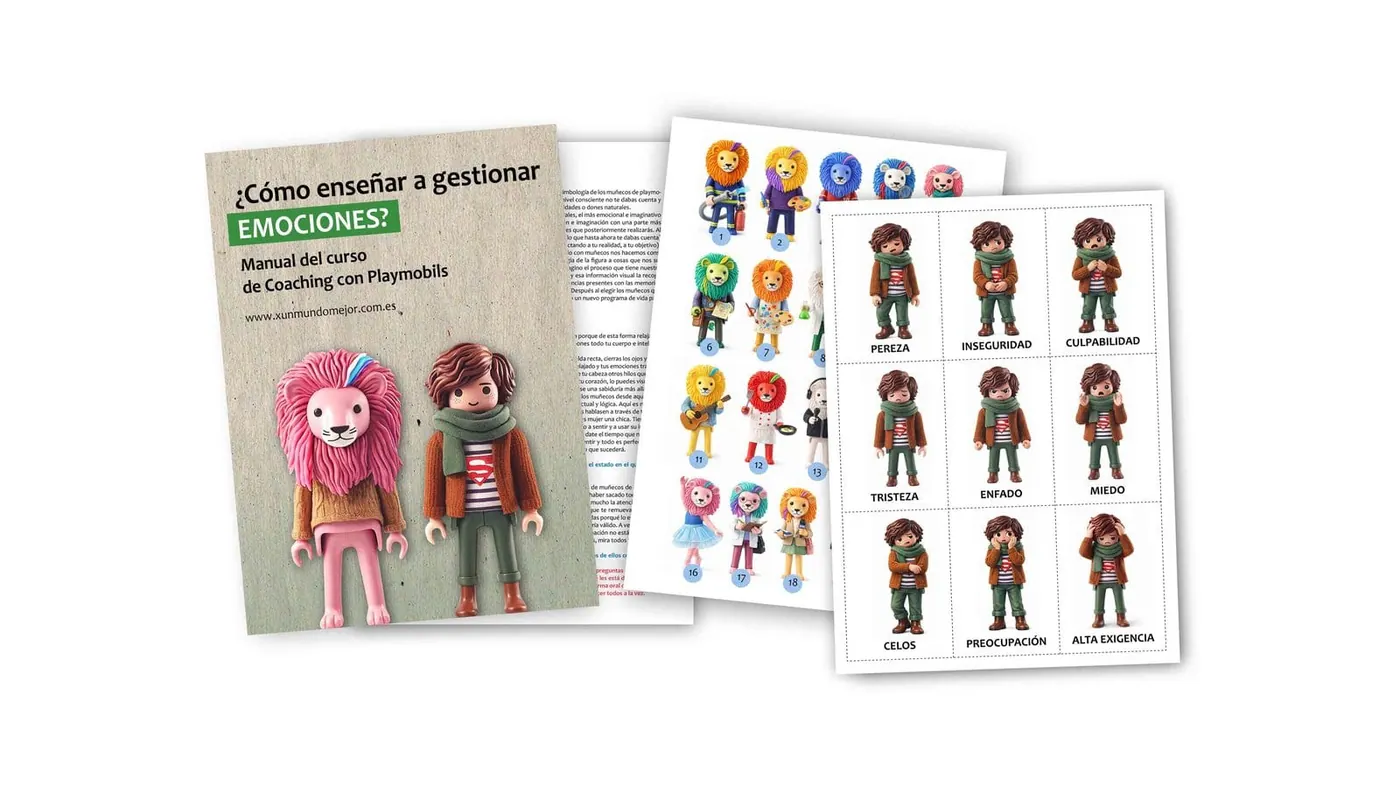 Manual del curso de Coaching con Playmobil: cómo enseñar a gestionar emociones