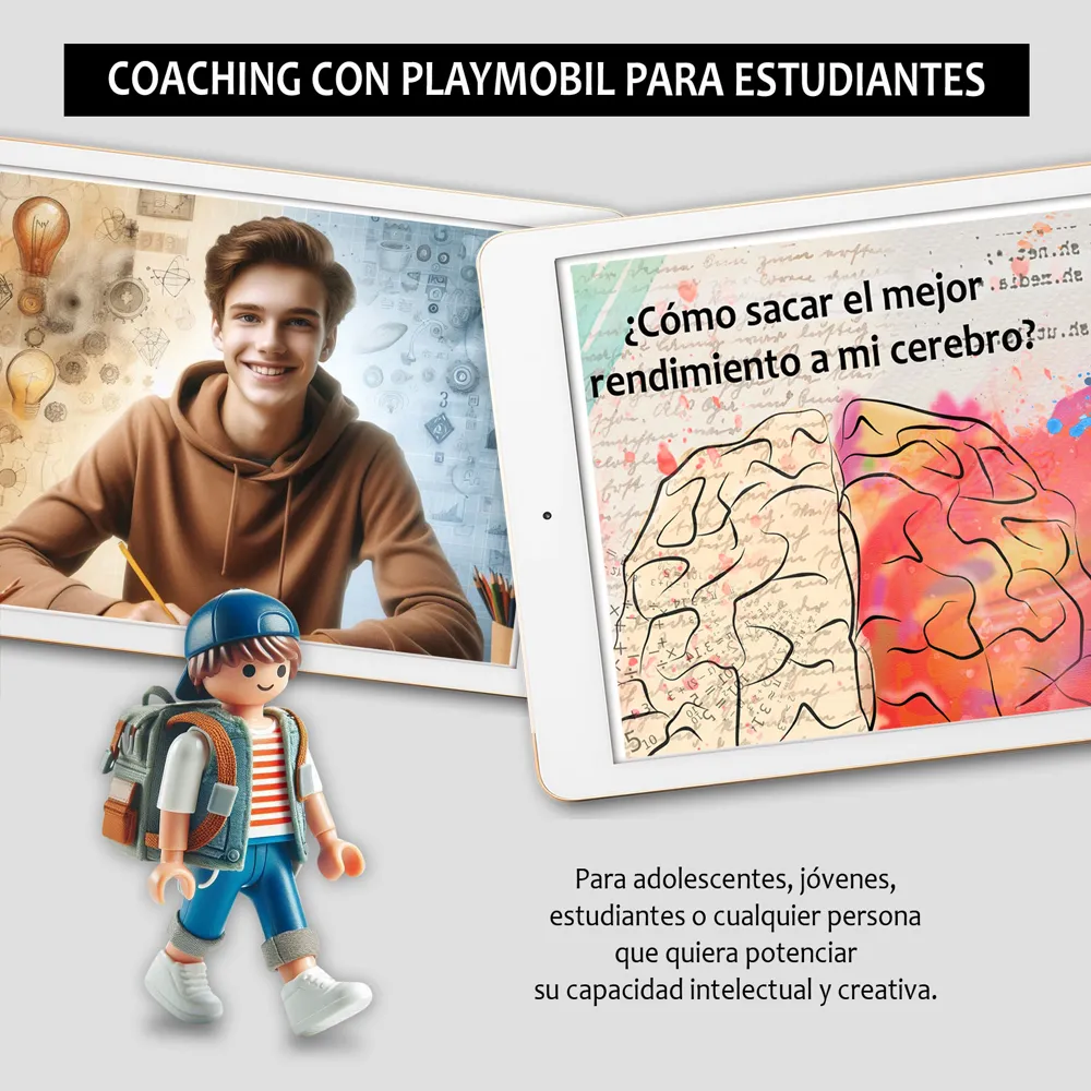 Coaching con Playmobil para estudiantes: ¿Cómo sacar el mejor rendimiento a mi cerebro?