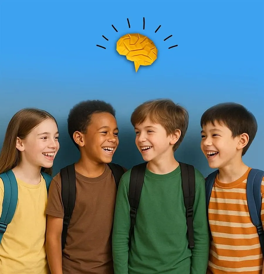 Niños felices