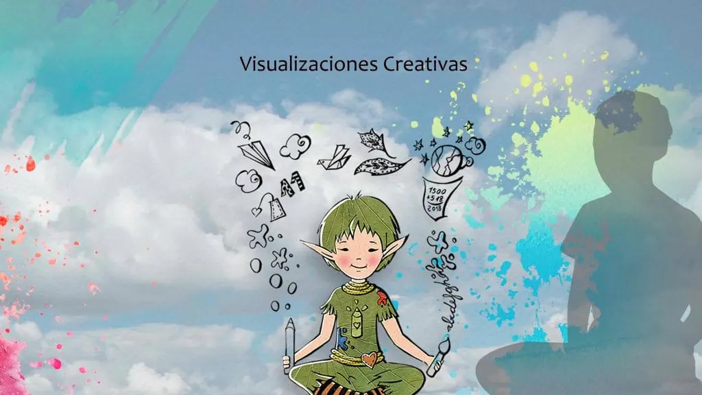 Visualizaciones creativas guiadas a modo de cuento, para niños y adolescentes